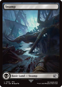 Swamp (0302) -  Foil (FIN-302) - FINAL FANTASY