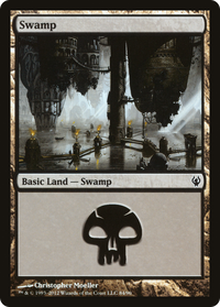 Swamp (84) [Duel Decks: Izzet vs. Golgari]