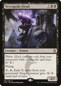 Necropolis Fiend [Khans of Tarkir]