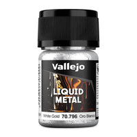 Liquid Metal: White Gold (70.796) - Vallejo Alcohol