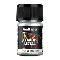 Liquid Metal: Silver (70.790) - Vallejo Alcohol