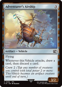 Adventurer's Airship -  Foil (FIN-252) - FINAL FANTASY
