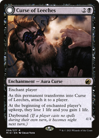 Curse of Leeches // Leeching Lurker [Innistrad: Midnight Hunt]