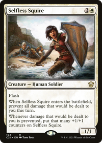 Selfless Squire [Commander 2021]