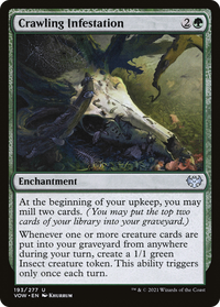 Crawling Infestation [Innistrad: Crimson Vow]