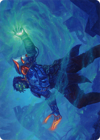 Mishra, Claimed by Gix Art Card -  (Borderless) (ASBRO-037) - The Brothers' War Art Series