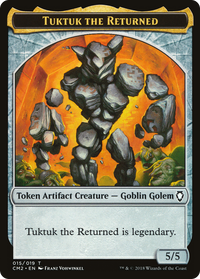 Tuktuk the Returned Token [Commander Anthology Volume II Tokens]