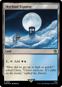 Skycloud Expanse -  Foil (WHO-897) - Doctor Who