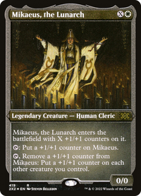 Mikaeus, the Lunarch (Foil Etched) -  Foil (2X2-419) - Double Masters 2022
