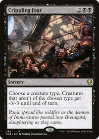 Crippling Fear [Commander Legends: Battle for Baldur's Gate]