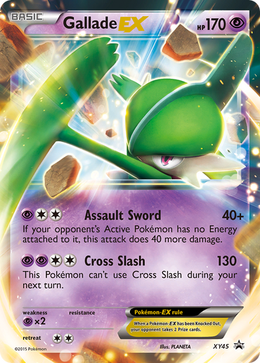 Gallade EX (XY45) [XY: Black Star Promos]