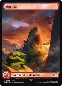 Mountain (0575) (Surge Foil) -  Foil (FIN-575) - FINAL FANTASY