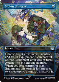 Stolen Uniform -  (Borderless) Foil (FIN-332) - FINAL FANTASY