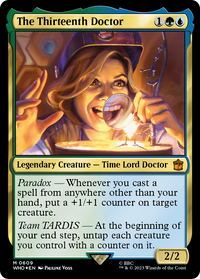 The Thirteenth Doctor (Surge Foil) [Doctor Who]