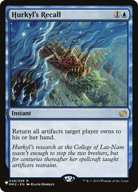 Hurkyl's Recall [The List]