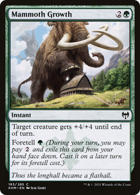 Mammoth Growth [Kaldheim]