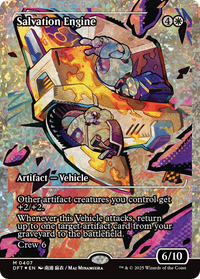 Salvation Engine - : (Showcase) Foil (DFT-407) - Aetherdrift