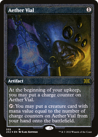 Aether Vial -  Foil (2X2-555) - Double Masters 2022