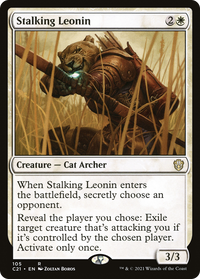 Stalking Leonin [Commander 2021]