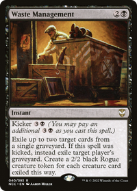 Waste Management [Streets of New Capenna Commander]