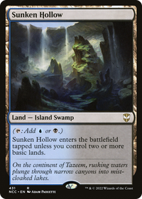 Sunken Hollow [Streets of New Capenna Commander]