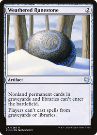 Weathered Runestone [Kaldheim]