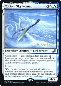 Yorion, Sky Nomad [Ikoria: Lair of Behemoths Prerelease Promos]