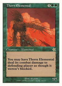 Thorn Elemental (Starter 1999) -  (OVER-147) - Oversize Cards
