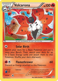 Volcarona (17) (17) 017  - Holofoil XY  Ancient Origins - Holo Rare