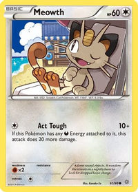Meowth 061  XY  Ancient Origins - Common