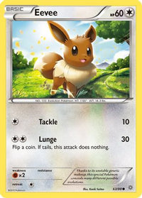 Eevee 063  XY  Ancient Origins - Common