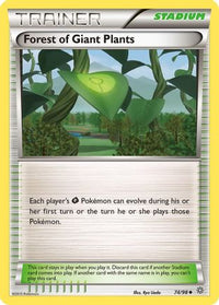 Forest of Giant Plants 074  XY  Ancient Origins - Uncommon