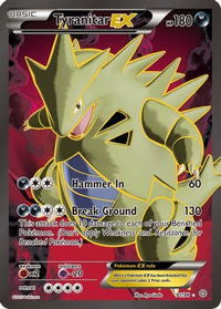 Tyranitar EX (91 Full Art)  - Holofoil XY  Ancient Origins - Ultra Rare