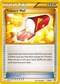 Trainers' Mail (Secret) 100  - Holofoil XY  Ancient Origins - Secret Rare