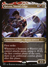Raiyuu, Storm's Edge (Showcase Samurai) [Kamigawa: Neon Dynasty]