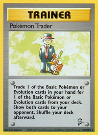 Pokemon Trader 106  Base Set 2 - Rare