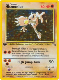 Hitmonlee (007/62) [Fossil] Unlimited Holofoil - Holo Rare