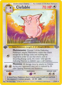 Clefable (17) (17) 017  - Unlimited Jungle - Rare