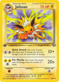 Jolteon (20) (20) 020  - Unlimited Jungle - Rare