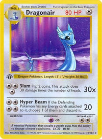 Dragonair/102  - Unlimited Base Set Shadowless - Rare