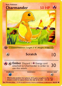 Charmander 046  - Unlimited Base Set Shadowless - Common