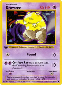 Drowzee 049  - 1st Edition Base Set Shadowless - Common