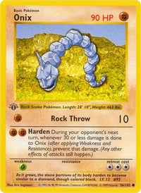 Onix 056  - 1st Edition Base Set Shadowless - Common