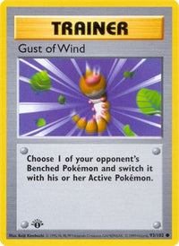 Gust of Wind 093  - Unlimited Base Set Shadowless - Common