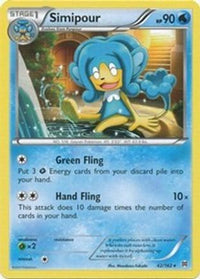 Simipour 042  XY  BREAKthrough - Rare