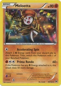 Meloetta 085  - Holofoil XY  BREAKthrough - Holo Rare