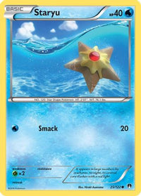 Staryu 025  XY  BREAKpoint - Common
