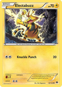 Electabuzz 042/122  XY  BREAKpoint - Common
