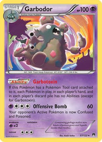 Garbodor 057  - Holofoil XY  BREAKpoint - Holo Rare