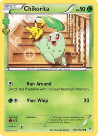 Chikorita RC1  Generations Radiant Collection - Common